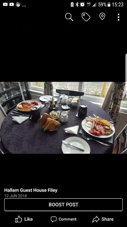 סקארבורו Hallam Guest House מראה חיצוני תמונה